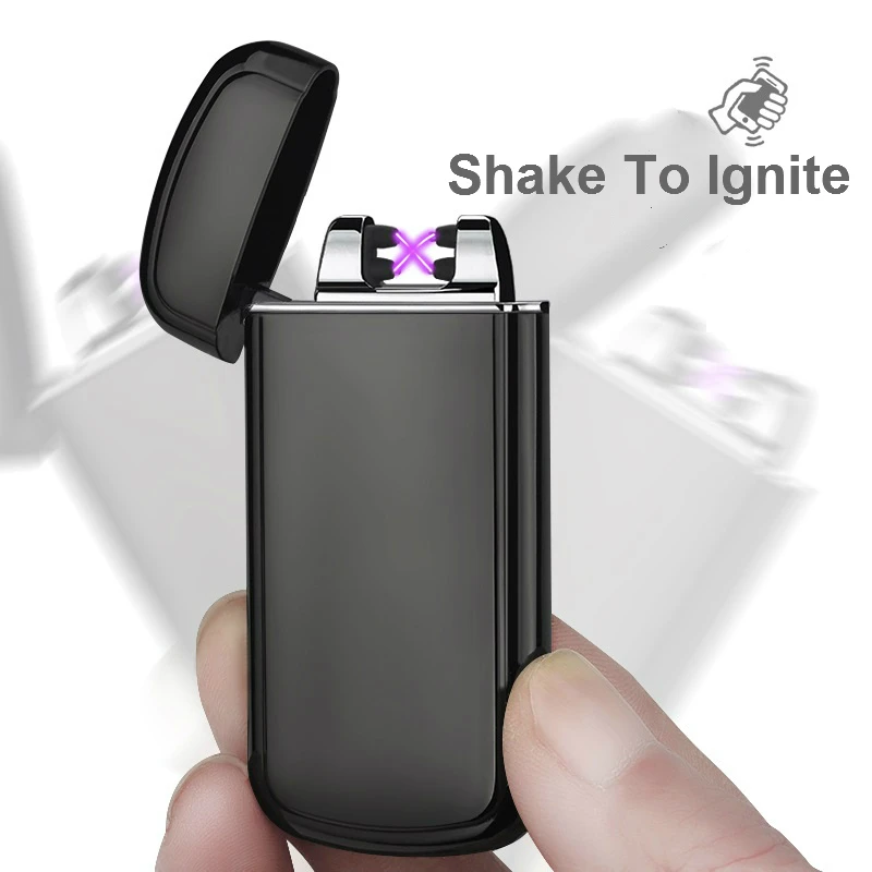 Вокальный прикуриватель USB встряхивание для воспламенения электрической