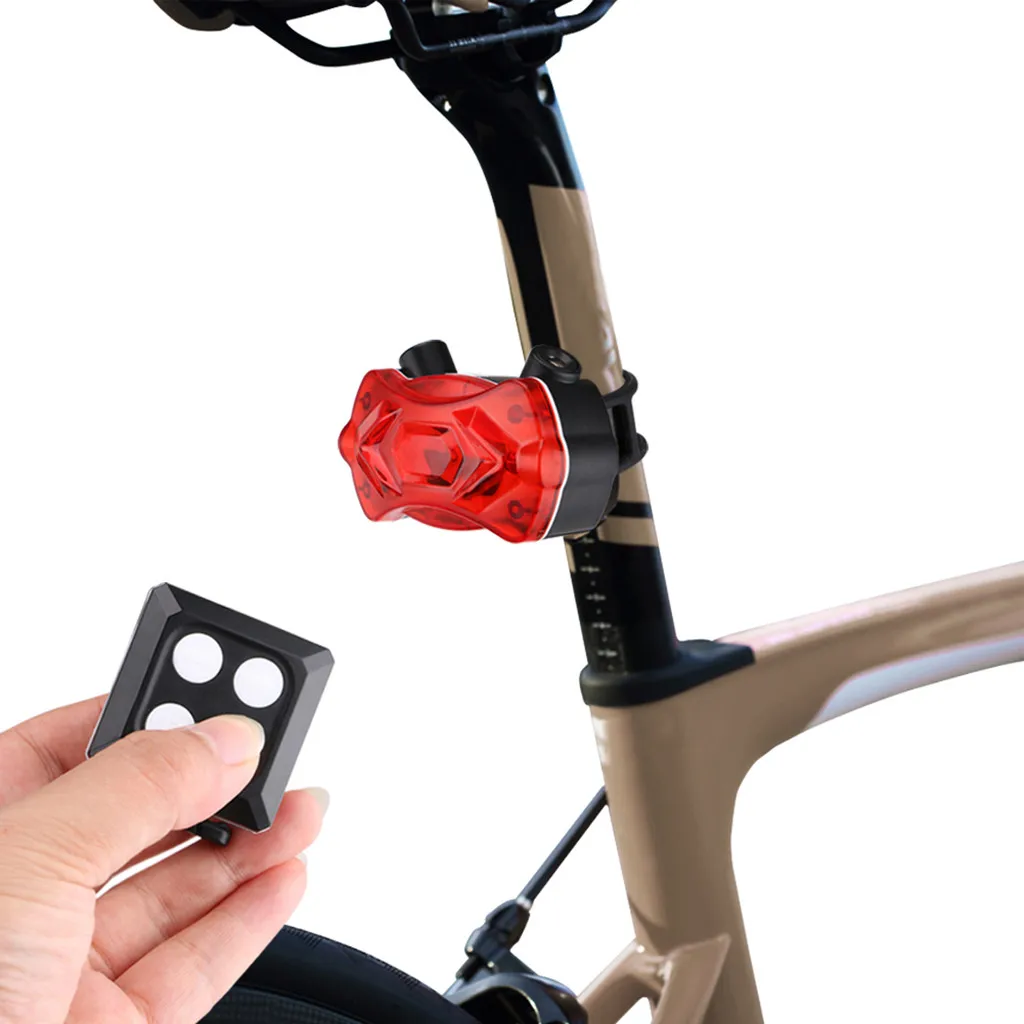Bicicleta ciclismo Аксессуары для велосипеда велосипедный задний светодиодный задний светильник беспроводной USB Пульт дистанционного управления поворотники светильник