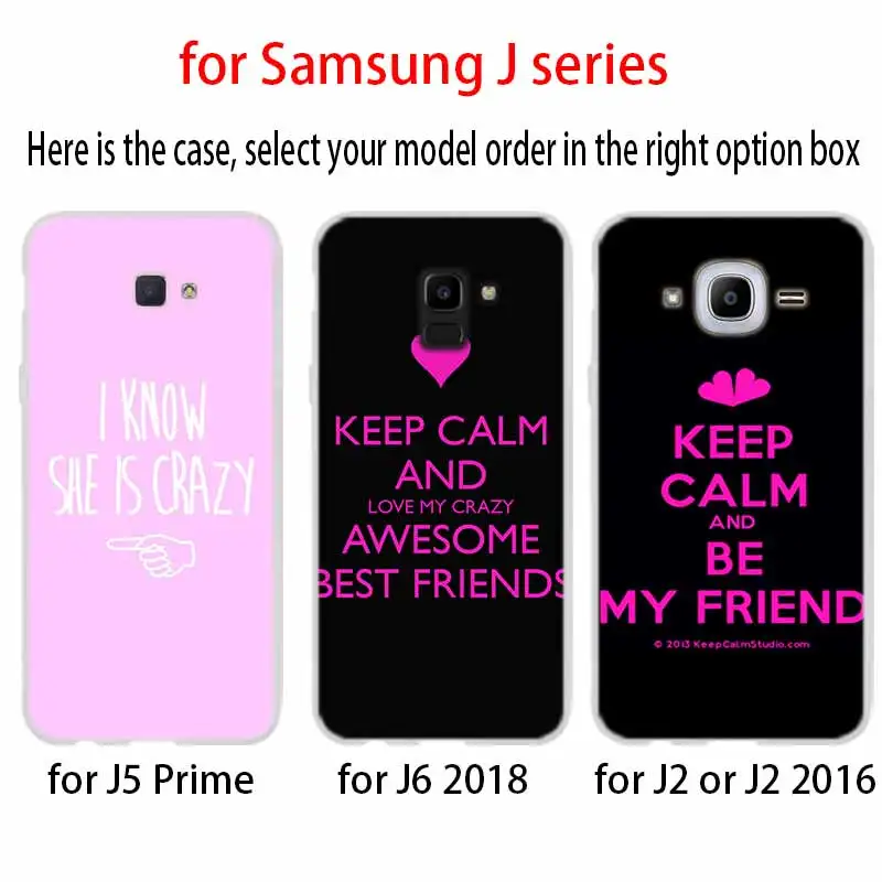 Чехол с надписью Best Friends Girl для телефона Samsung Galaxy j6 J8 J7 J5 J3 J4 Plus 2018 2017 2016 J610 Prime мягкий