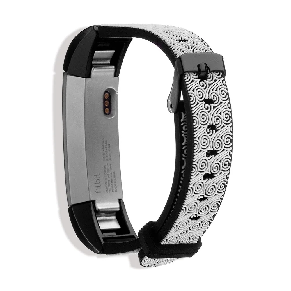 Силиконовый ремешок FIFATA Для Fitbit Alta сменный Браслет с облачным узором Аксессуары