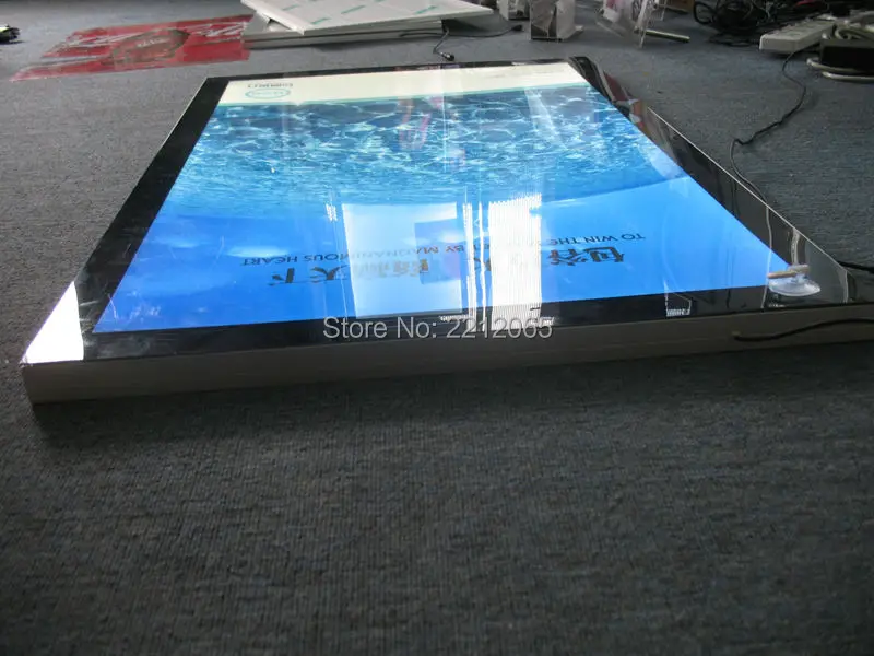 Односторонняя столешница A2 алюминиевая рамка магнитная Светодиодная панель