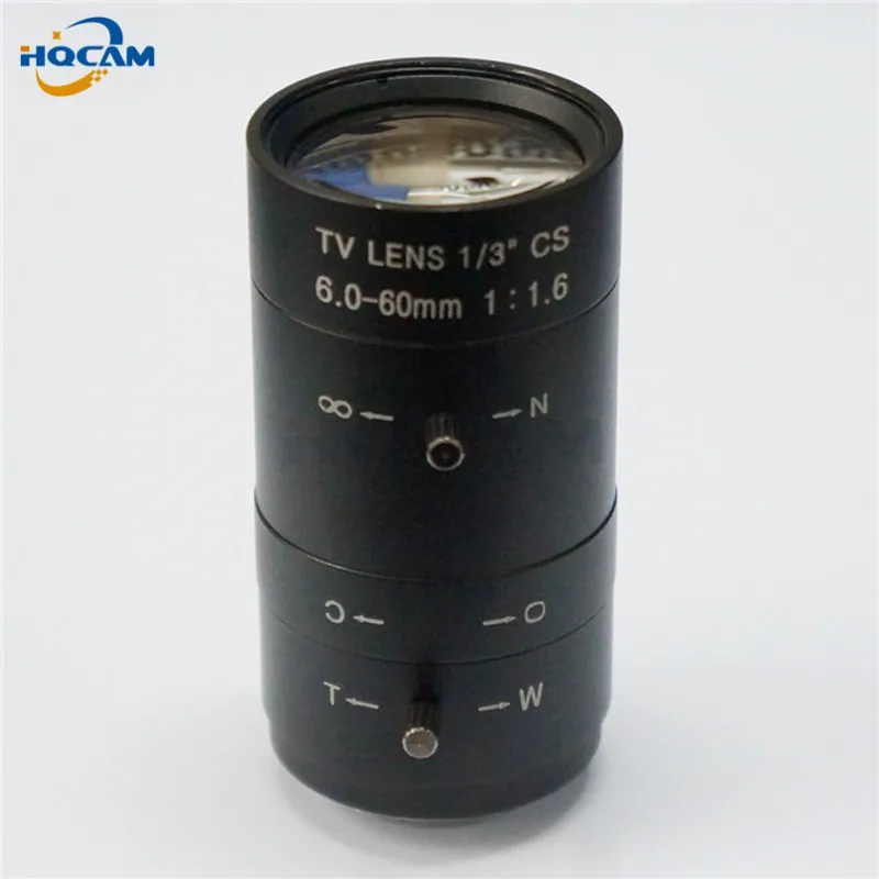 HQCAM 6-60 мм CS F1.8 объектив 1/3 &quotс переменным фокусным зумом ручной зум-объектив для