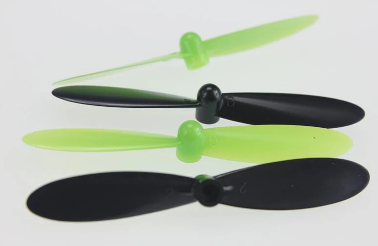 

F08519 H107-A36 Propeller Kit for Hubsan H107D/H107L/H107C H107C+ Quadrocopter RC Aircraft Color Black and Green