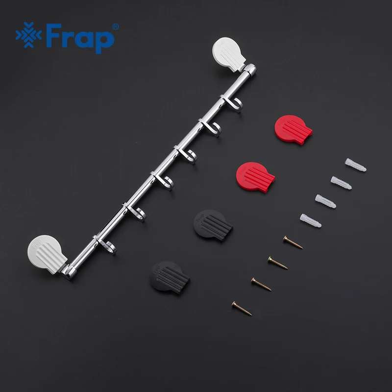 Frap 1 Комплект одежды крюк Аксессуары для ванной комнаты настенный кронштейн для телевизора Zirc сплав Полотенца Держатель крючок туалете башня, крючки, станок и F3315-4/5/6