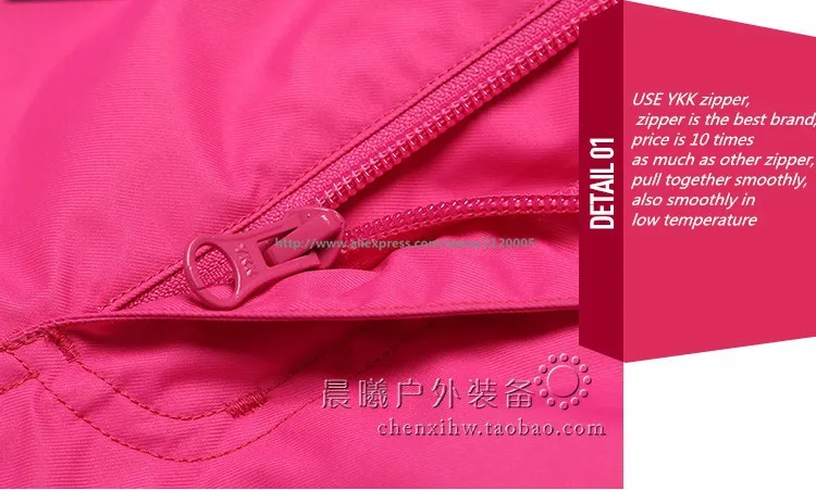 Женские зимние лыжные штаны GSOU SNOW водонепроницаемые и ветрозащитные утепленные