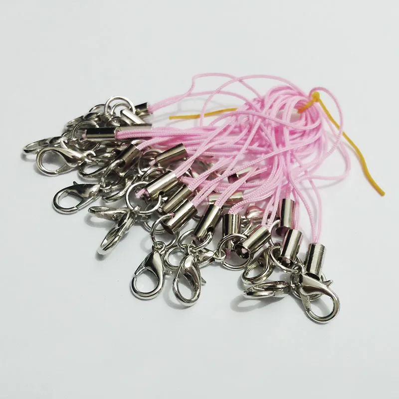 Лариат Ремешок Шнуры Омар Поворотный застежка Split Ring Перейти Кольца веревочной