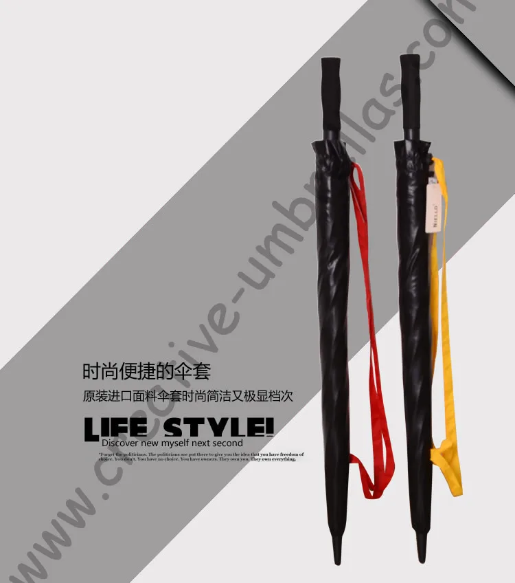 (2 шт./лот) видимые двухслойные тканевые зонты для гольфа. Стекловолокно