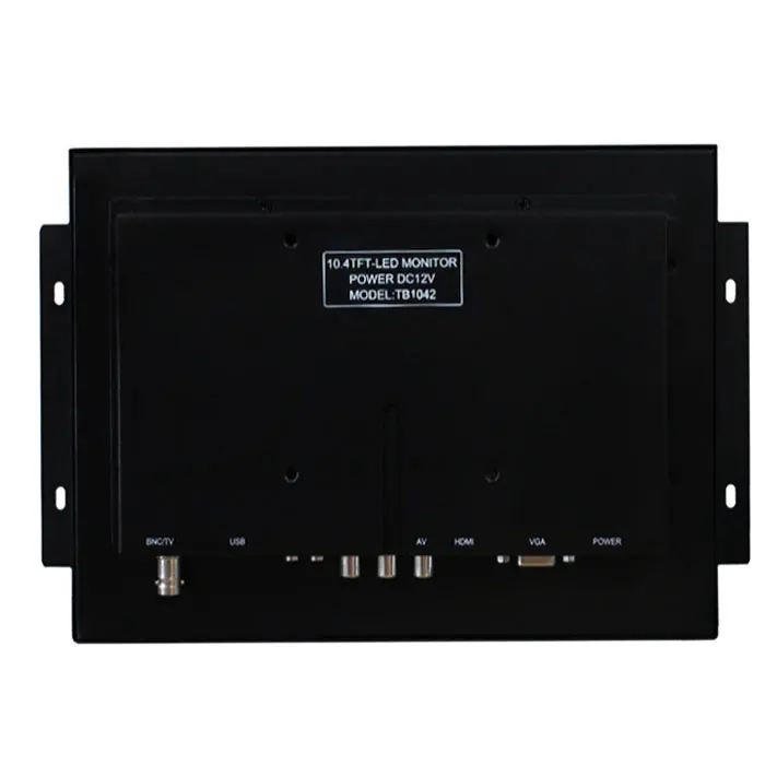 10 4 промышленный монитор с открытой рамой/металлический VGA /AV/BNC/HDMI компьютерный