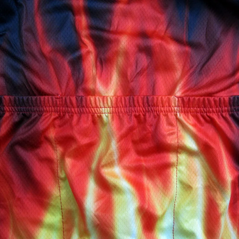 Велосипедная Джерси fire custom 2021 Мужская велосипедная быстросохнущая летняя одежда