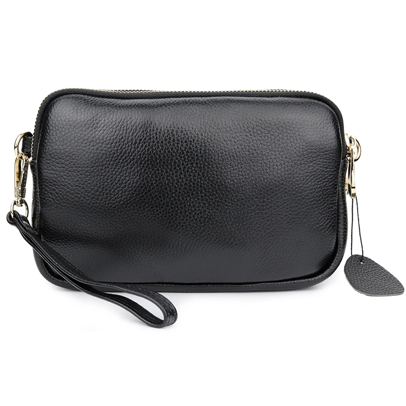 

2019 New Fashion Black/Red/Blue Women Messenger Bag Soft Genuine Leather Bags Women Small Crossbody Handbag Luxury Female Clutch