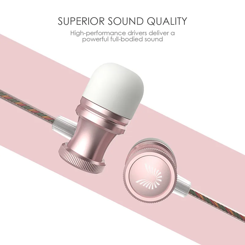 Uiisii US80 In-Ear Hi-Fi Наушники Ми поршень 4 с проводной Управление MIC круг железо