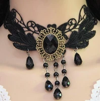nanbo fashion bohemian choker necklaces pendants lace necklaces maxi flower collar vintage tassel necklace collier mx0552