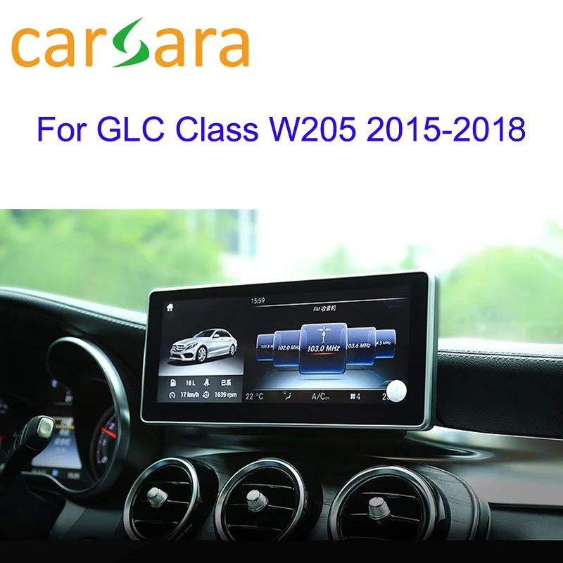 Автомобильный радиоэкран для Mercedes Ben z C CLASS W204 GLC W205 2008 до 4G ram 64G rom