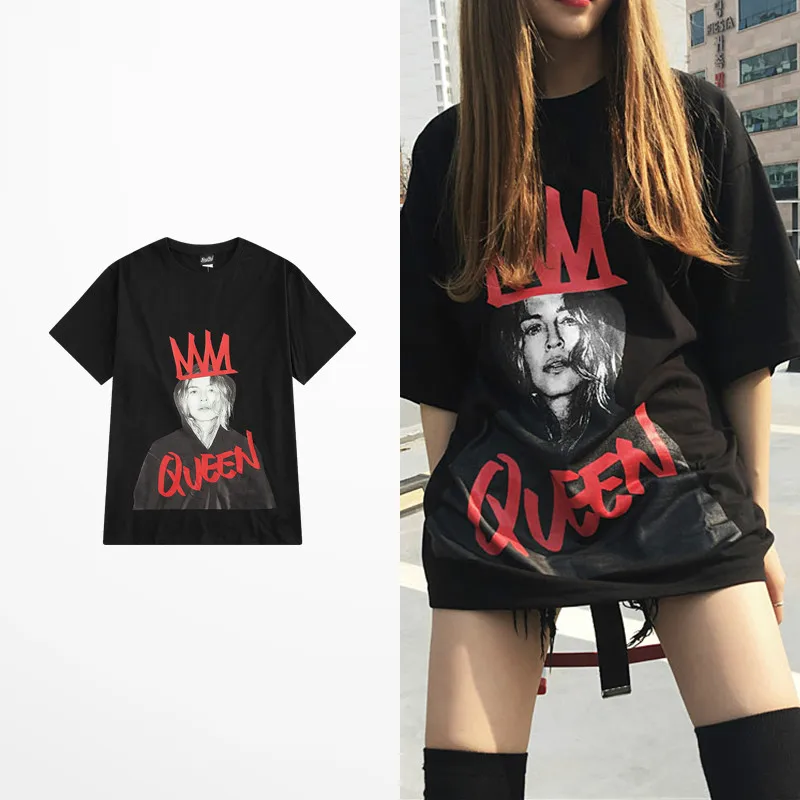 Футболка Retron Мужская для скейтборда винтажная тенниска в стиле Хай стрит панк