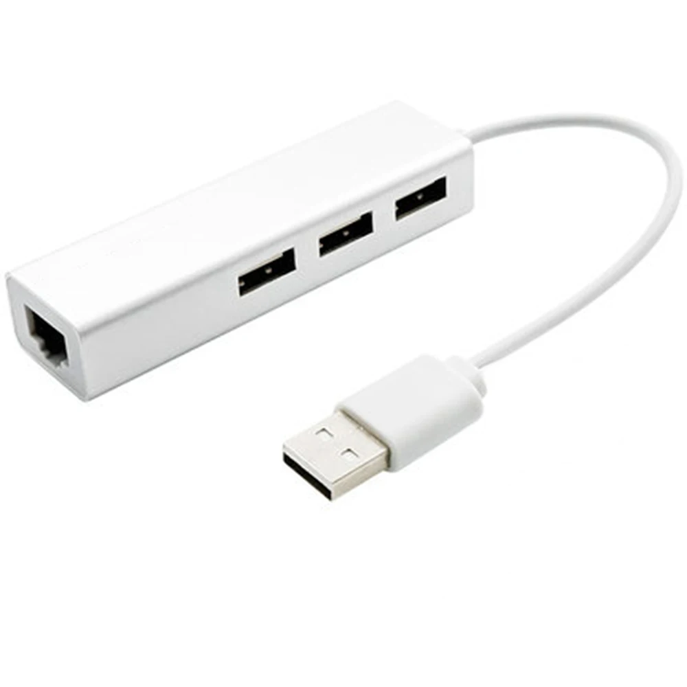 Rovtop USB 100 мегабит Ethernet адаптер 10/100 Мбит/с концентратор 2 0 Lan Проводная сетевая