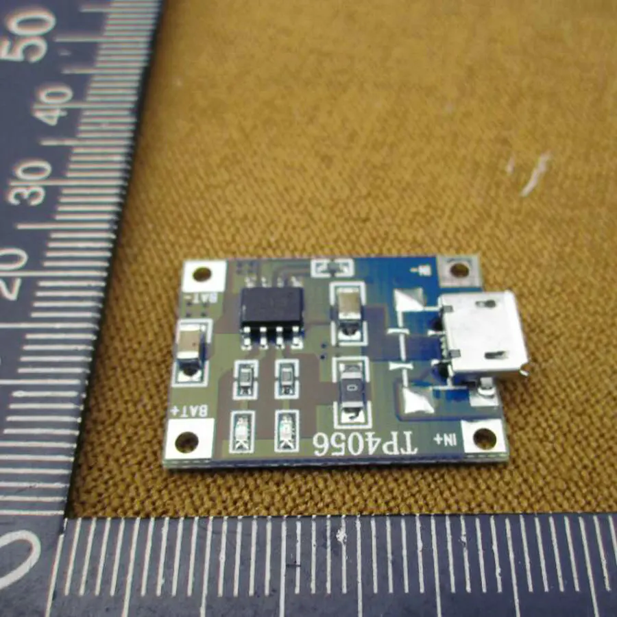 2 шт. литиевых Батарея Зарядное устройство Модуль 1A Micro USB 5 В 18650 TP4056 зарядки защиты