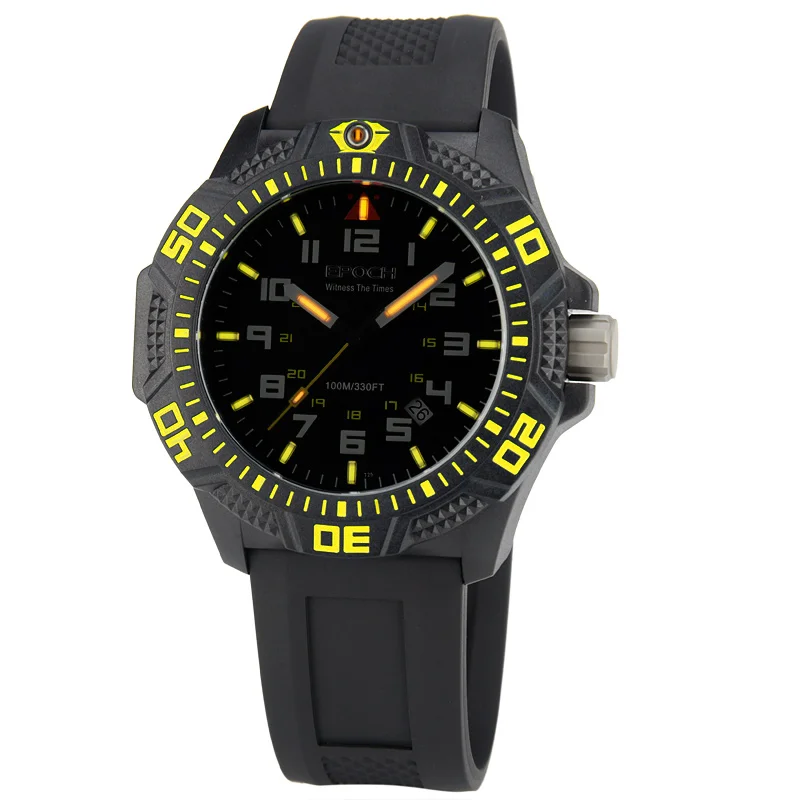 Военно спортивный трития световой наручные часы водонепроницаемый кварцевые