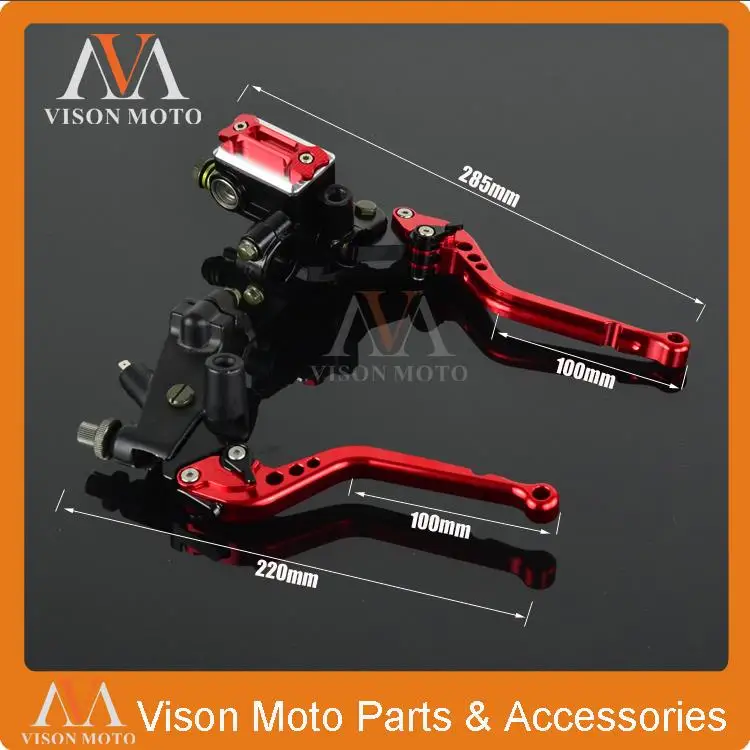 Заготовка тормозной рычаг главный цилиндр + кабель сцепления окунь для Suzuki 125-500CC