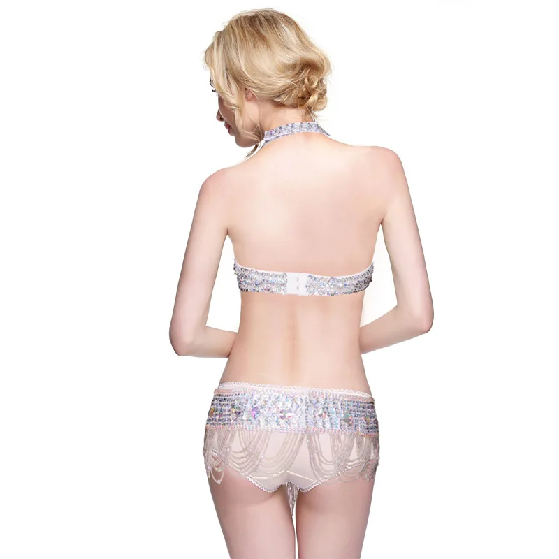 Женская одежда Bellydance в восточном стиле топ с бусинами и пояс костюм для танца