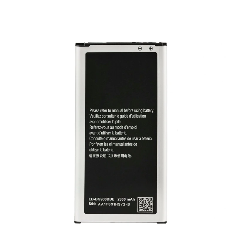 Сменный аккумулятор для мобильного телефона Samsung Galaxy S5 i9600 G900 G900S G900F G900H G900I 2800 мАч