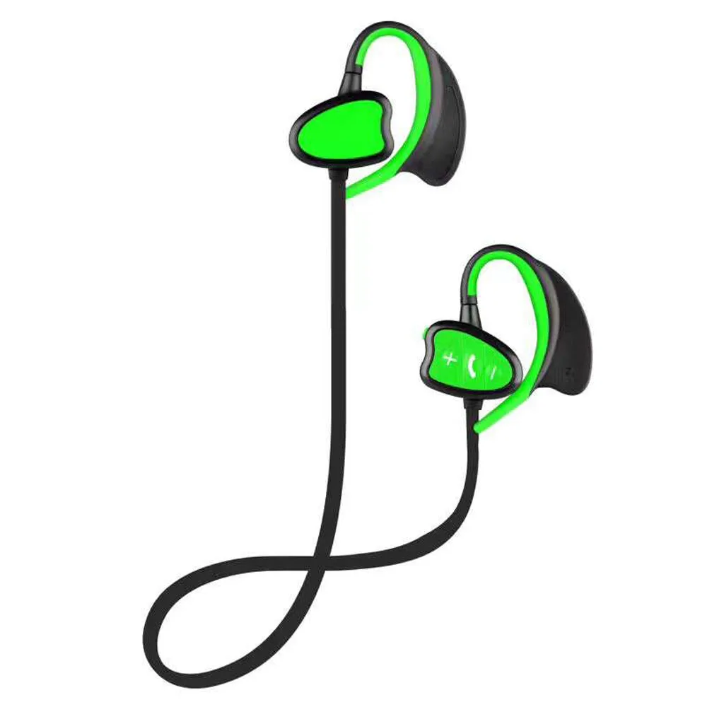 Проводные IPX8 Bluetooth водонепроницаемые спортивные наушники для плавания бега CSR