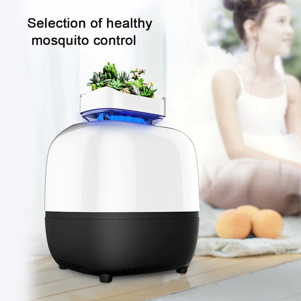 Борьба с вредителями электрическая лампа убийца комаров Патио Сад Мини Жук Zapper USB