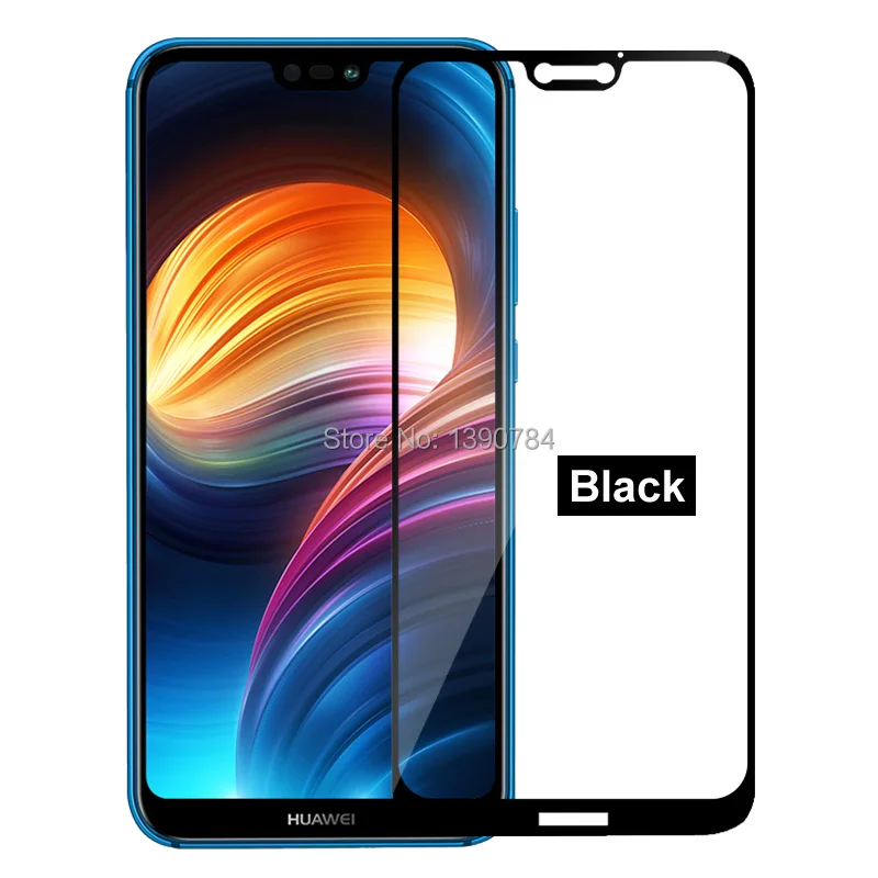 2 шт 2.5D полное покрытие закаленное стекло протектор экрана для huawei Nova 3E телефон
