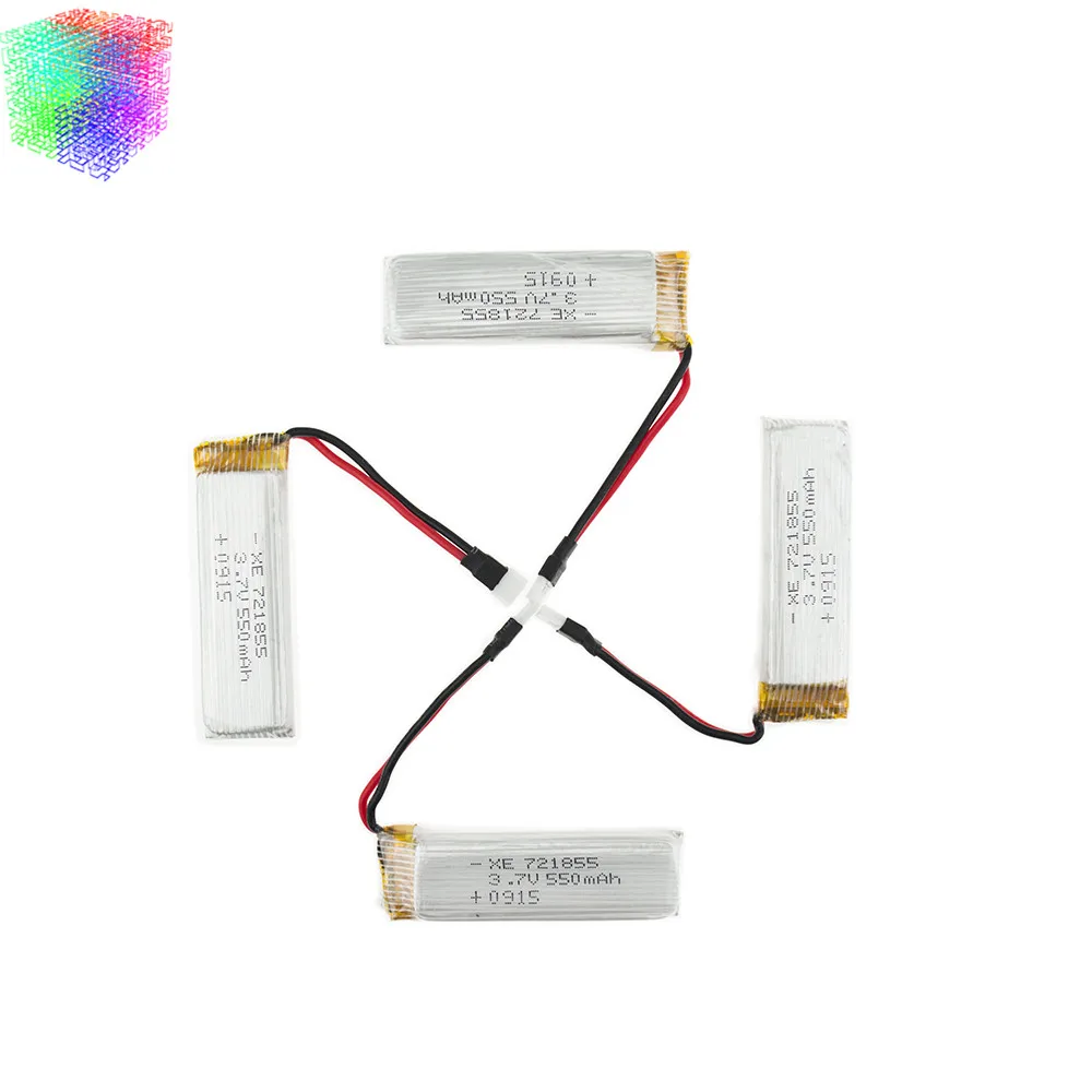Lipo 3 7 v 550mah 5 шт. батареи и USB зарядное устройство для Wltoys V977 V930 Rc вертолет Дрон