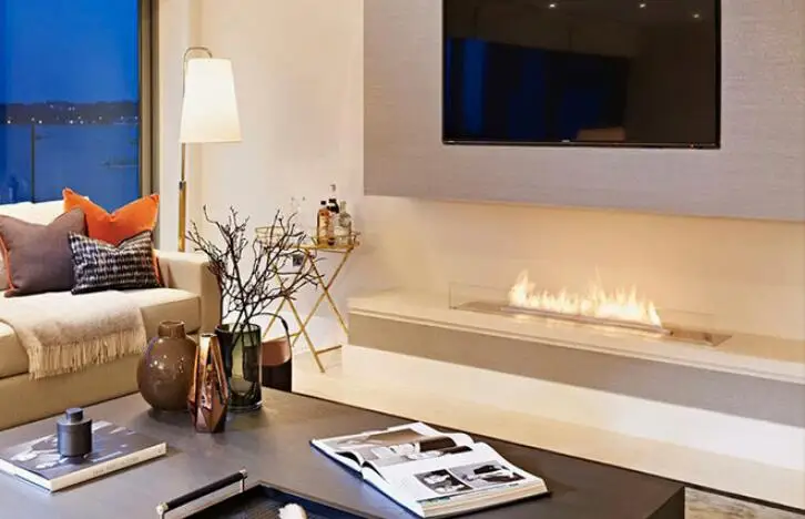 

Inno-Fire 18 inch wifi real fire automatic intelligent smart bio ethanol burner fireplace
