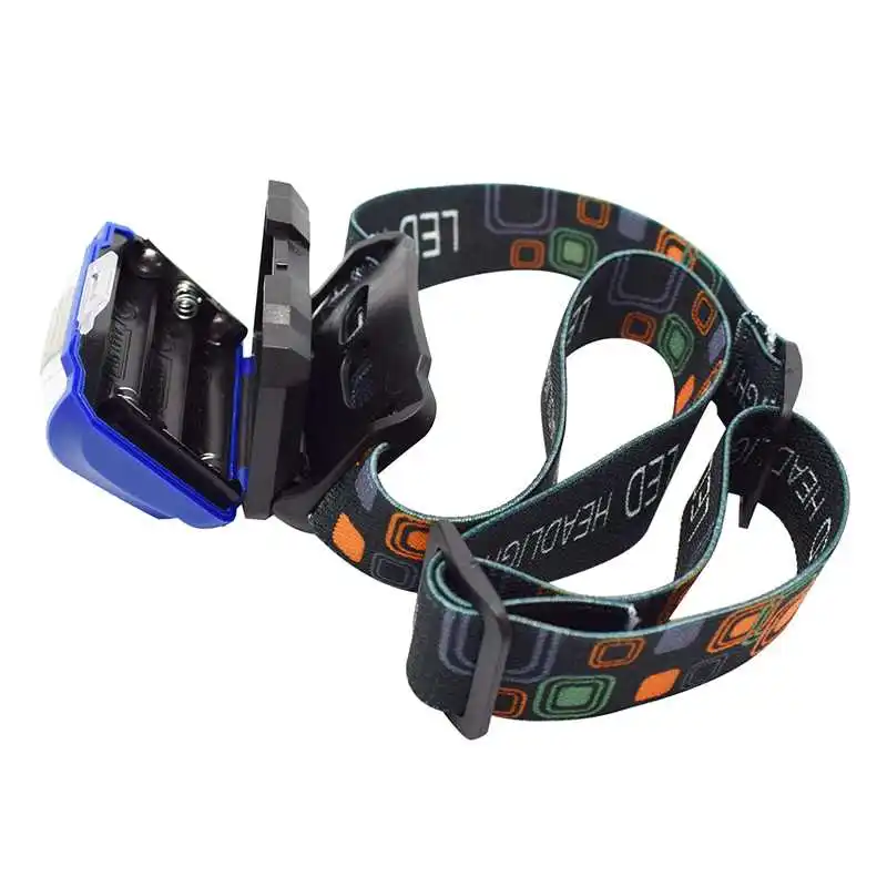 Мини светодиодный налобный фонарь фонарик 3 Режимы налобного фонаря лампа