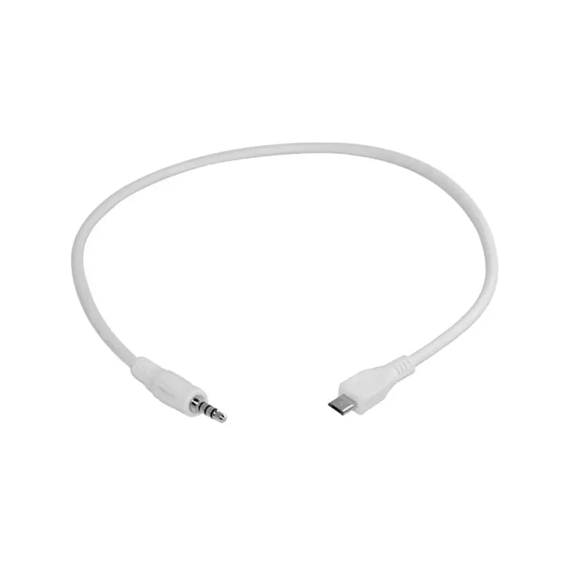 3.5 мм стерео мужчина к Micro USB 5 Булавки Мужской M/M адаптер конвертер аудио кабель 0.5