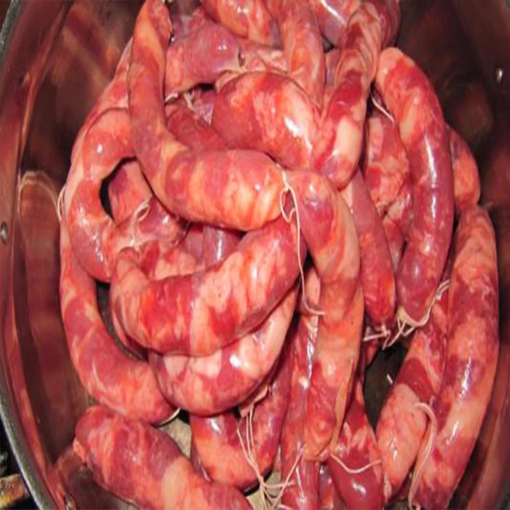 9 шт./лот большие оболочки для колбасных салями каждая длина: 100 см Ширина: 75 мм