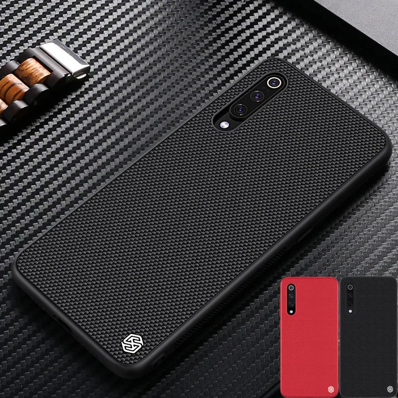 Чехол для Xiaomi Mi 9 NILLKIN Текстурированный чехол из нейлона прочный нескользящий