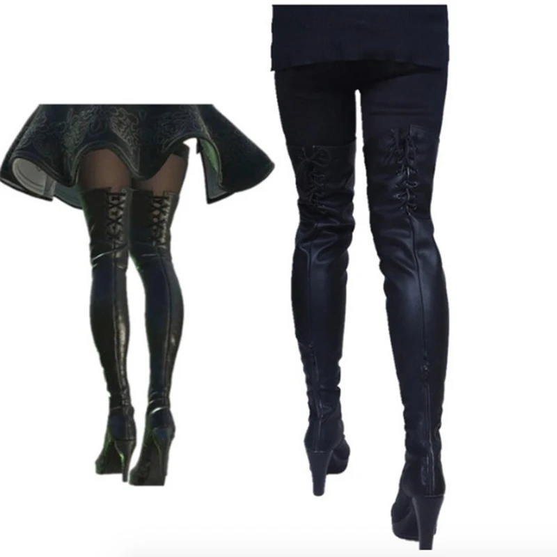 Игра NieR:Automata Обувь для костюмированной вечеринки Женские ботинки Ботинки из