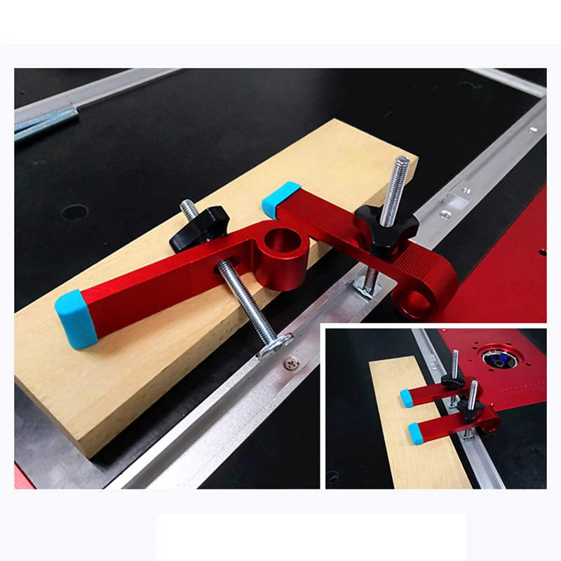 4 шт./компл. деревообрабатывающие зажимы универсальные пластины с угольной