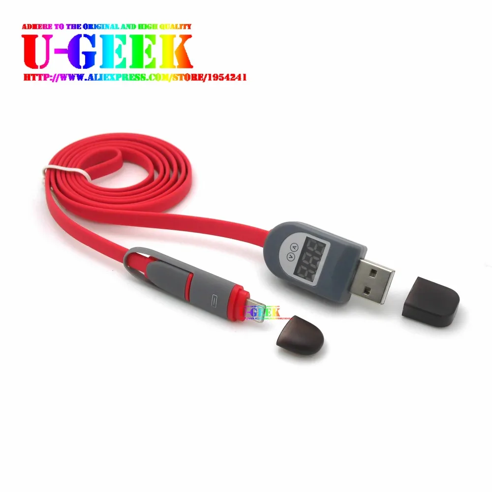 Высокое качество! Интеллектуальный USB-кабель для передачи данных и зарядки