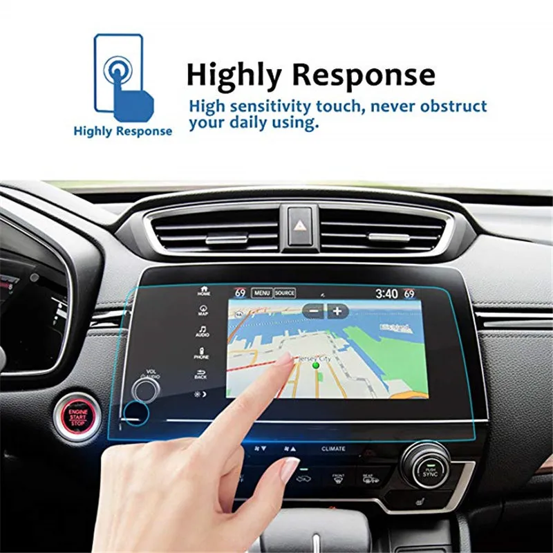 Защитная пленка из закаленного стекла для Honda CRV 2017 2018 2019 EX L Touring 7 дюймов GPS
