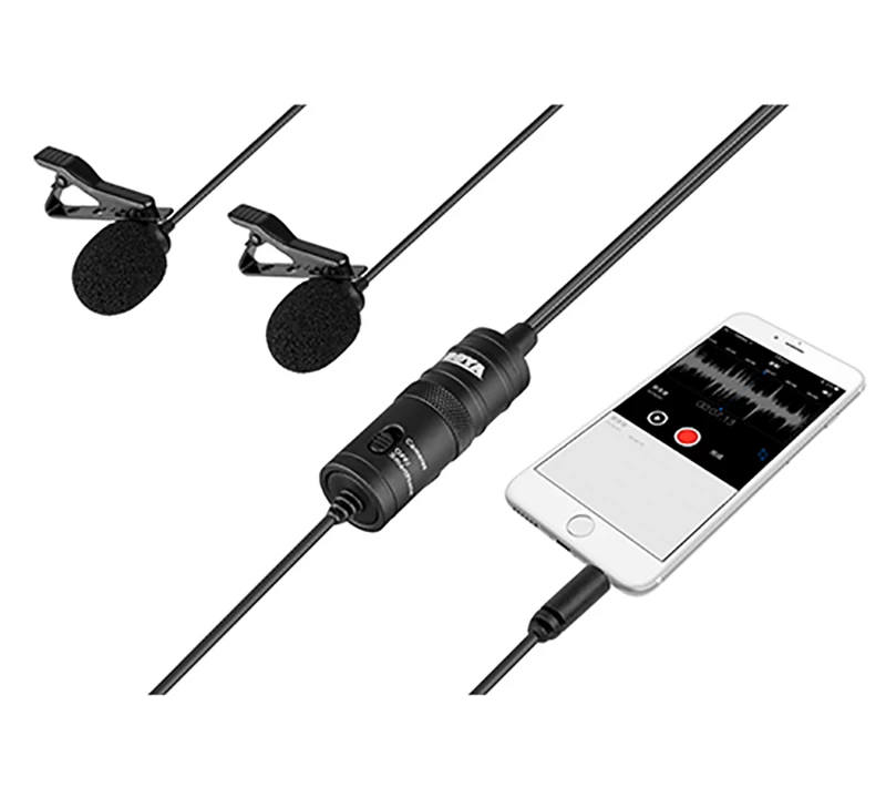 BOYA BY M1 M1DM Lavalier микрофон и DM100 DM200 дробовик для камеры смартфона Vlog видео Запись