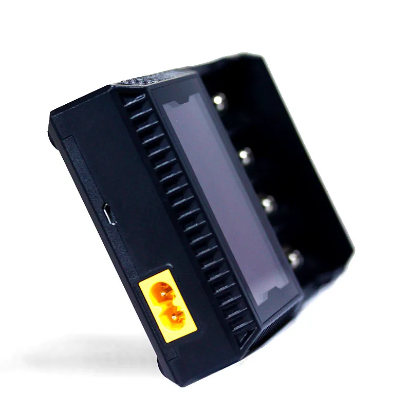 Зарядное устройство NOKOSER D4 для планшета Цифровое зарядное с ЖК дисплеем