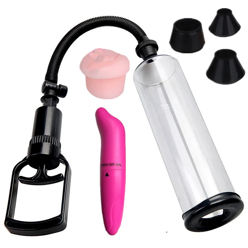 Вакуумная помпа для увеличения пениса ручная вибрация полового члена интимные