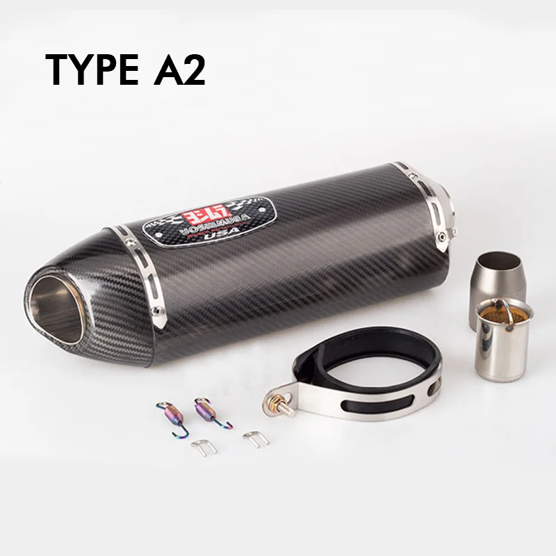 51 мм Универсальный мотоцикл Yoshimura выхлопной модифицированный глушитель дБ труба
