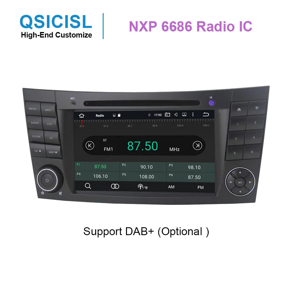 Автомобильная Мультимедийная система IPS экран 7 дюймов Android 9 0 4 Гб + 64 ГБ для