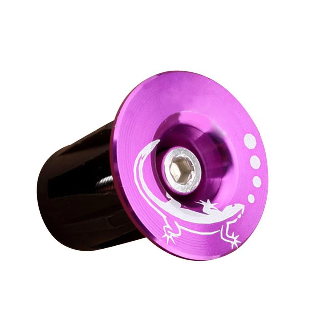 1 Pair Bike Handlebar End Plugs Aluminum Alloy MTB Road Cycling Bicycle Handle Bar Caps | Спорт и развлечения
