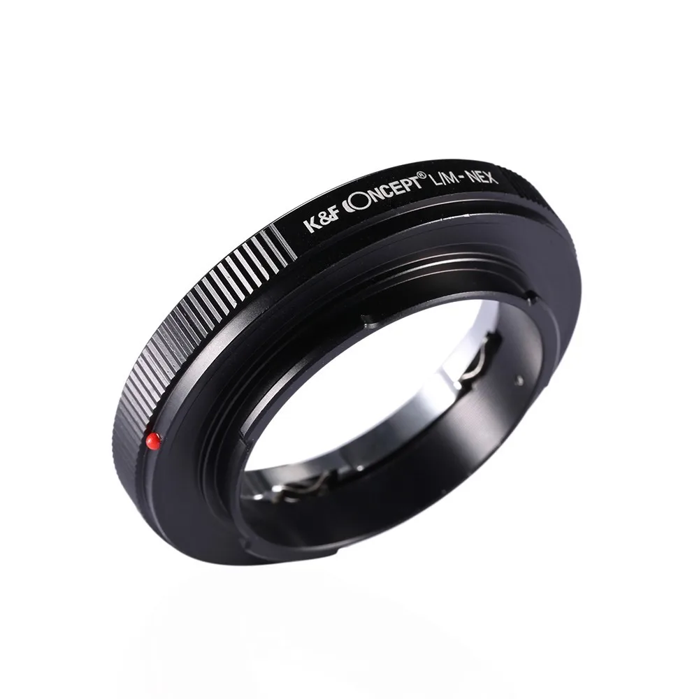 K& F CONCEFT для LM-NEX Камера переходник для объектива кольцо Leica M креплением для sony NEX E-Mount Камера тела NEX3 NEX5 NEX5N NEX7
