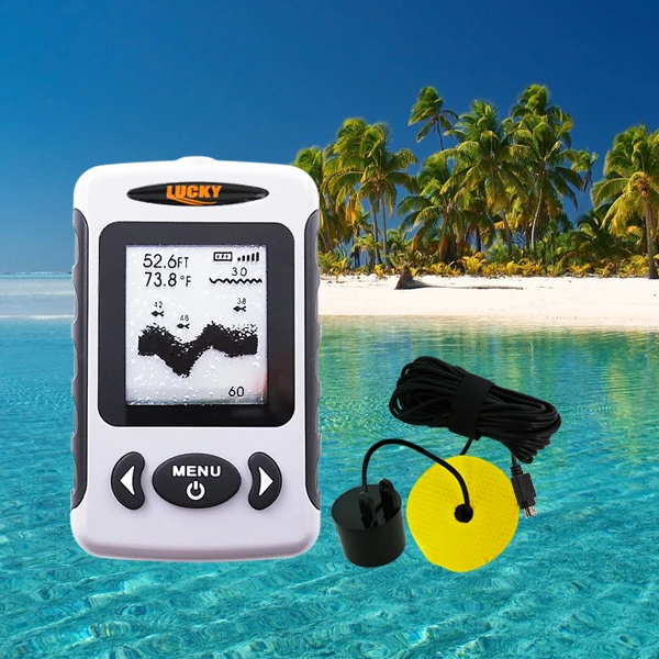 Ff 718 Lucky профессиональный проводной Рыболокаторы 80 м (240ft.) Глубина диапазон