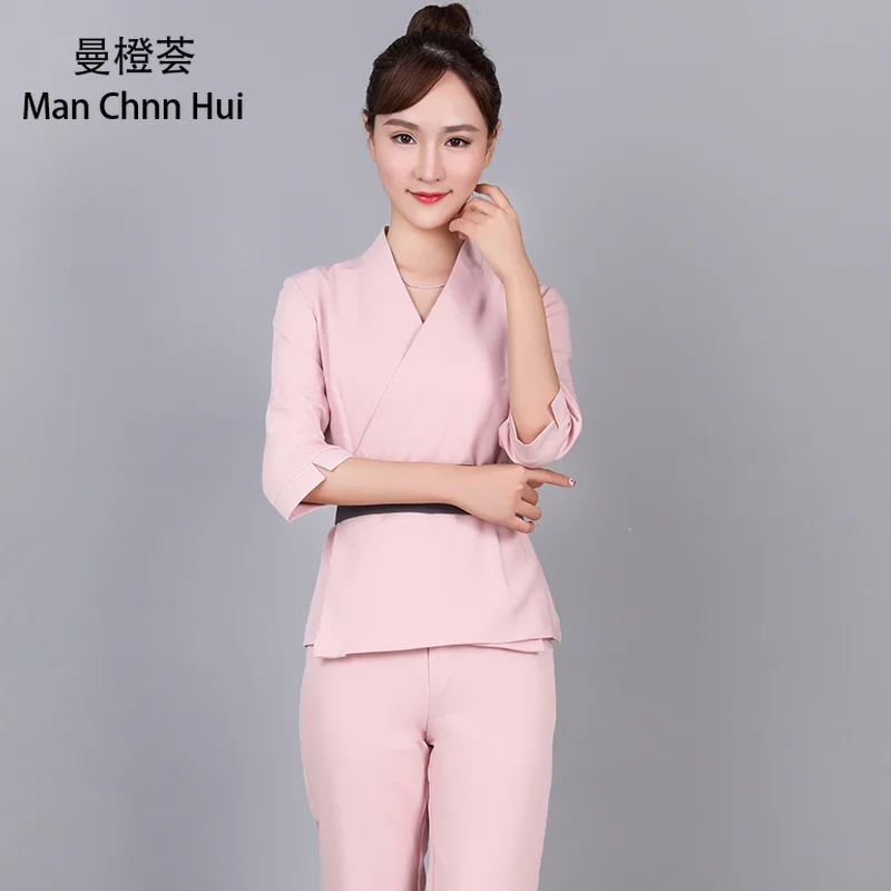 Одежда для спа оздоровительного клуба одежда отеля униформа медсестры Женская