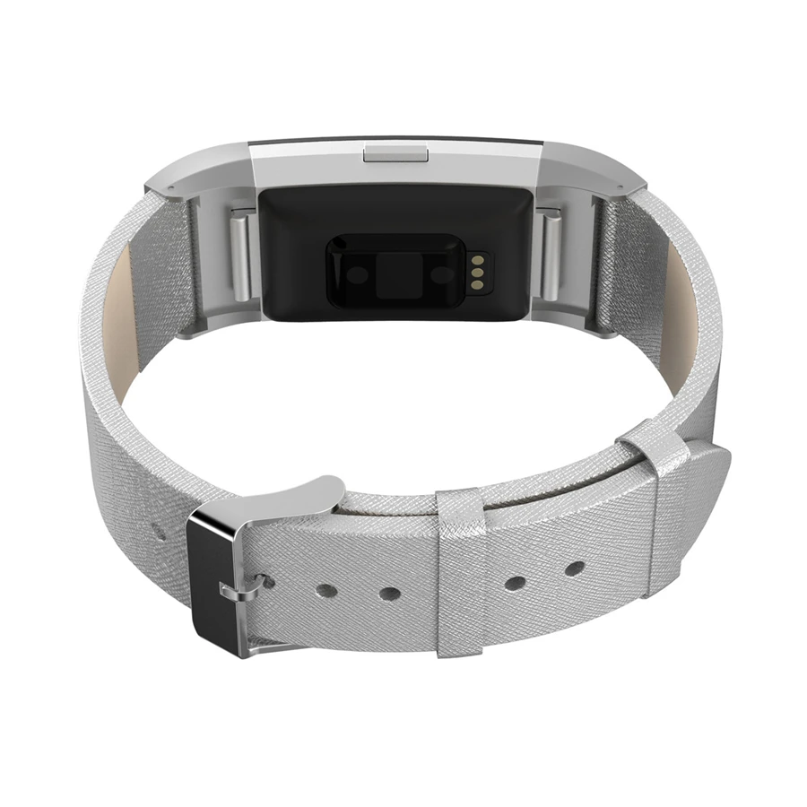 Laoke кожаный ремешок для FitBit Charge 2 Замена Ремешки ремешок для fitbit заряд 2 наручные с металлической головкой адаптер