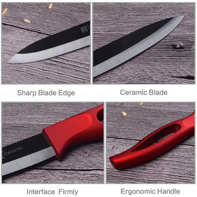 XYj диоксид циркония Керамика Ножи комплект Кухня Пособия по кулинарии