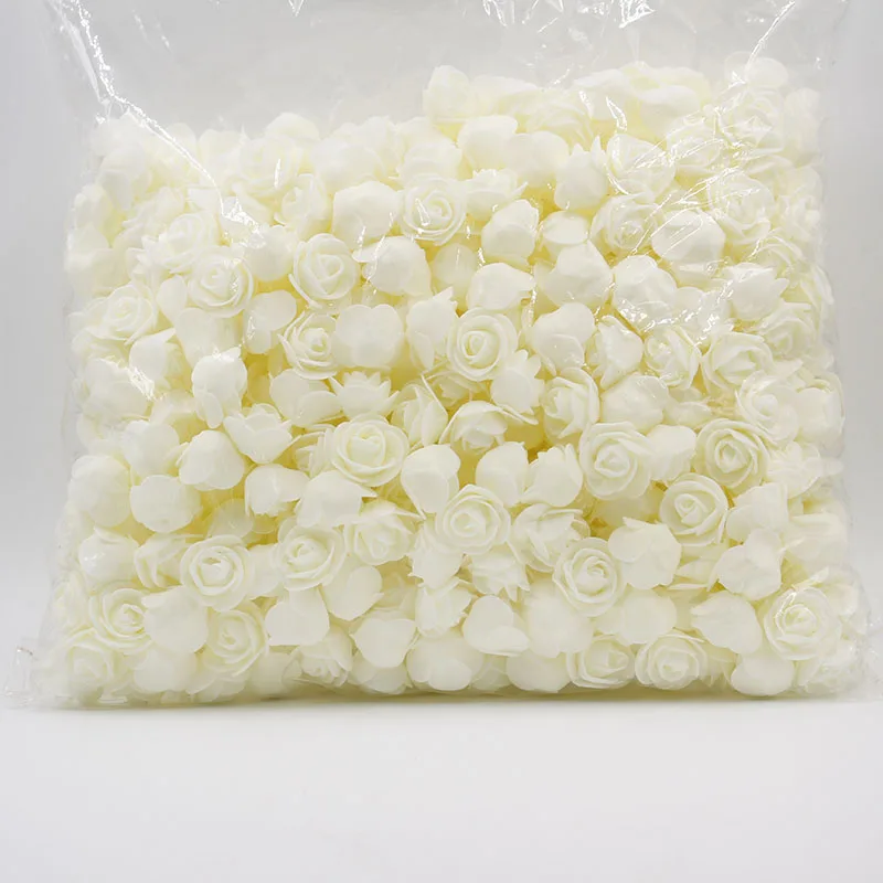 500 beigi flower 1 шт 20 см/35 см пена Роза медведь собака Плесень DIY Искусственный Роза плюшевый медведь клеевой пистолет стикер набор на День святого Валентина Свадебный подарок декор - Цвет: 500 beigi flower