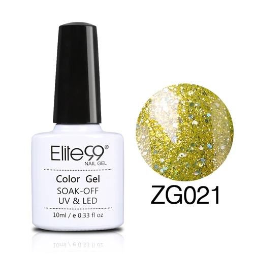 ZG021 Elite99 10 мл УФ гель лак с блеском для ногтей груша серии длительный гель ногтей лак Полупостоянный ногтей Полировочный Гель для маникюра - Цвет: ZG021